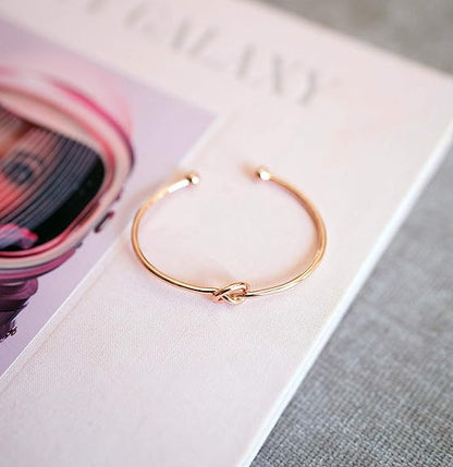 Love Knot Infinity Pulsera | Oro