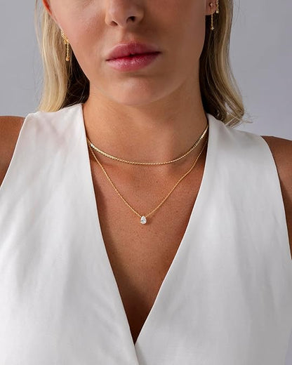 Halo Layered Collar | Oro