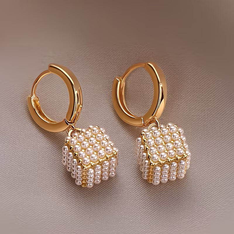 Perla Cube Aretes