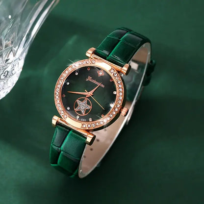 Verdantra Timecourt Set de Joyas | Oro