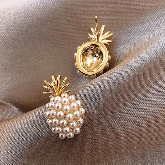 Perla Pineapple Aretes