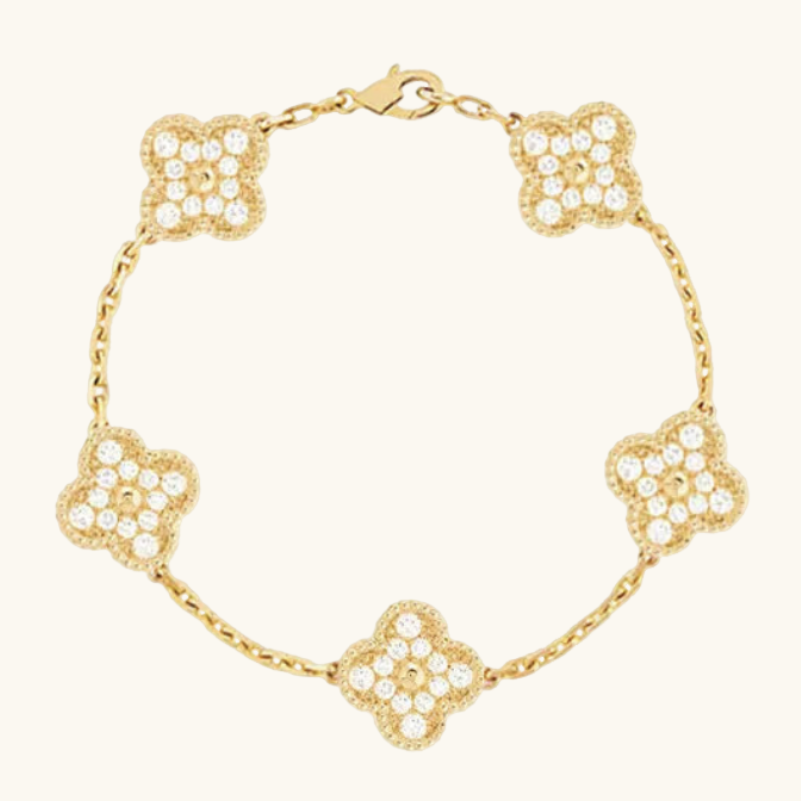 Clover Pulsera Diamante