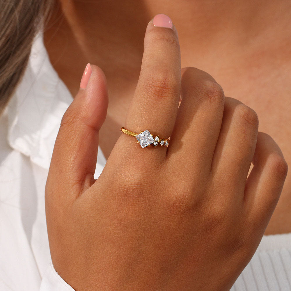 Alaia Diamante Anillo