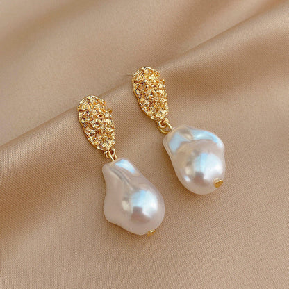 Champagne Dreams Aretes de Perlas
