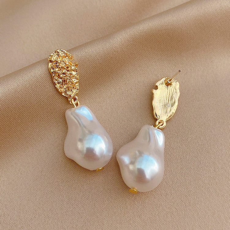 Champagne Dreams Aretes de Perlas