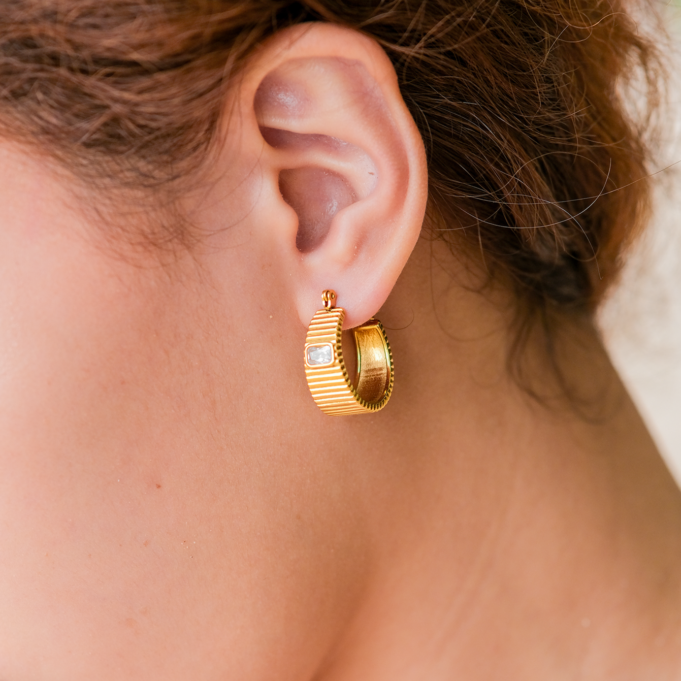 Carole Oro Aretes de Aro