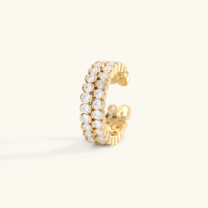 Cassandra Studded Oro Anillo