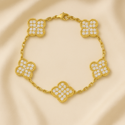 Clover Pulsera Diamante