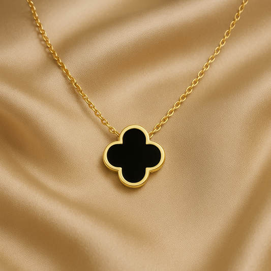 Clover Collar Black