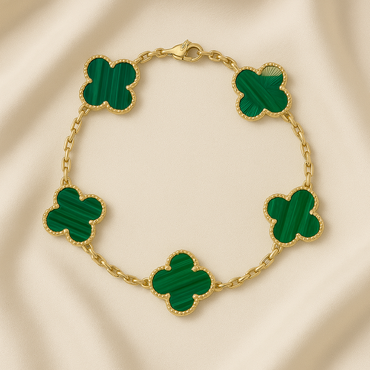 Clover Pulsera Green