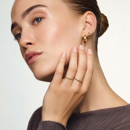Slim Dome Anillo | Oro