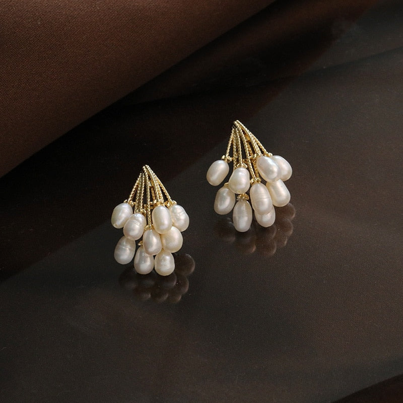 Perla Rain Aretes
