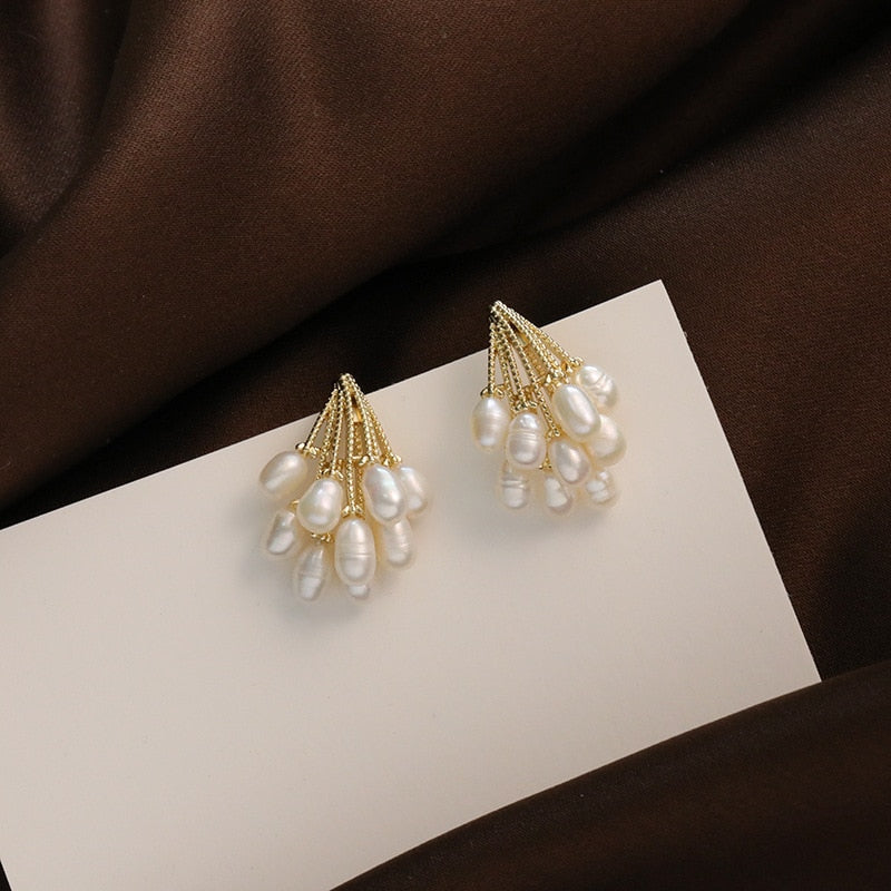 Perla Rain Aretes