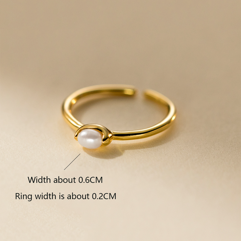 Baroque Anillo de Perlas