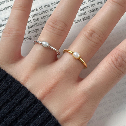 Baroque Anillo de Perlas