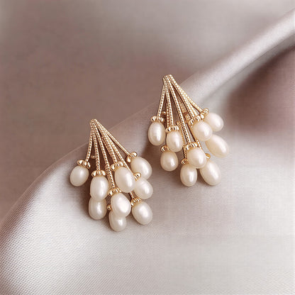 Perla Rain Aretes