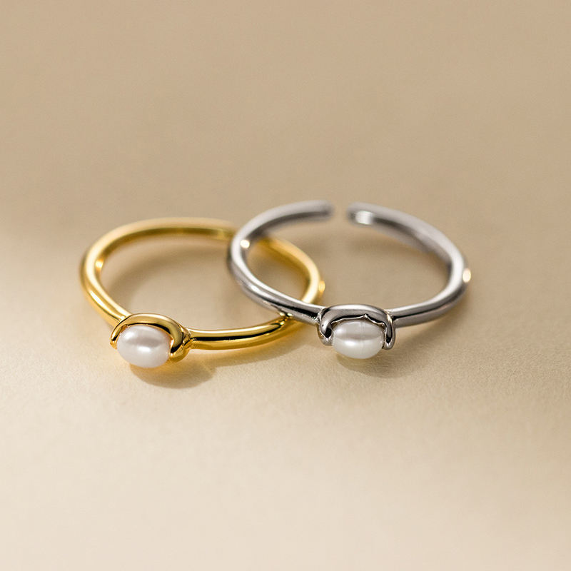 Baroque Anillo de Perlas
