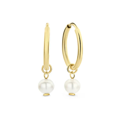 Delia Crest Aretes | Oro