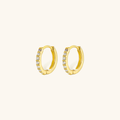 Alexandria Huggie Aretes