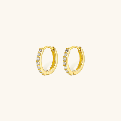 Alexandria Huggie Aretes