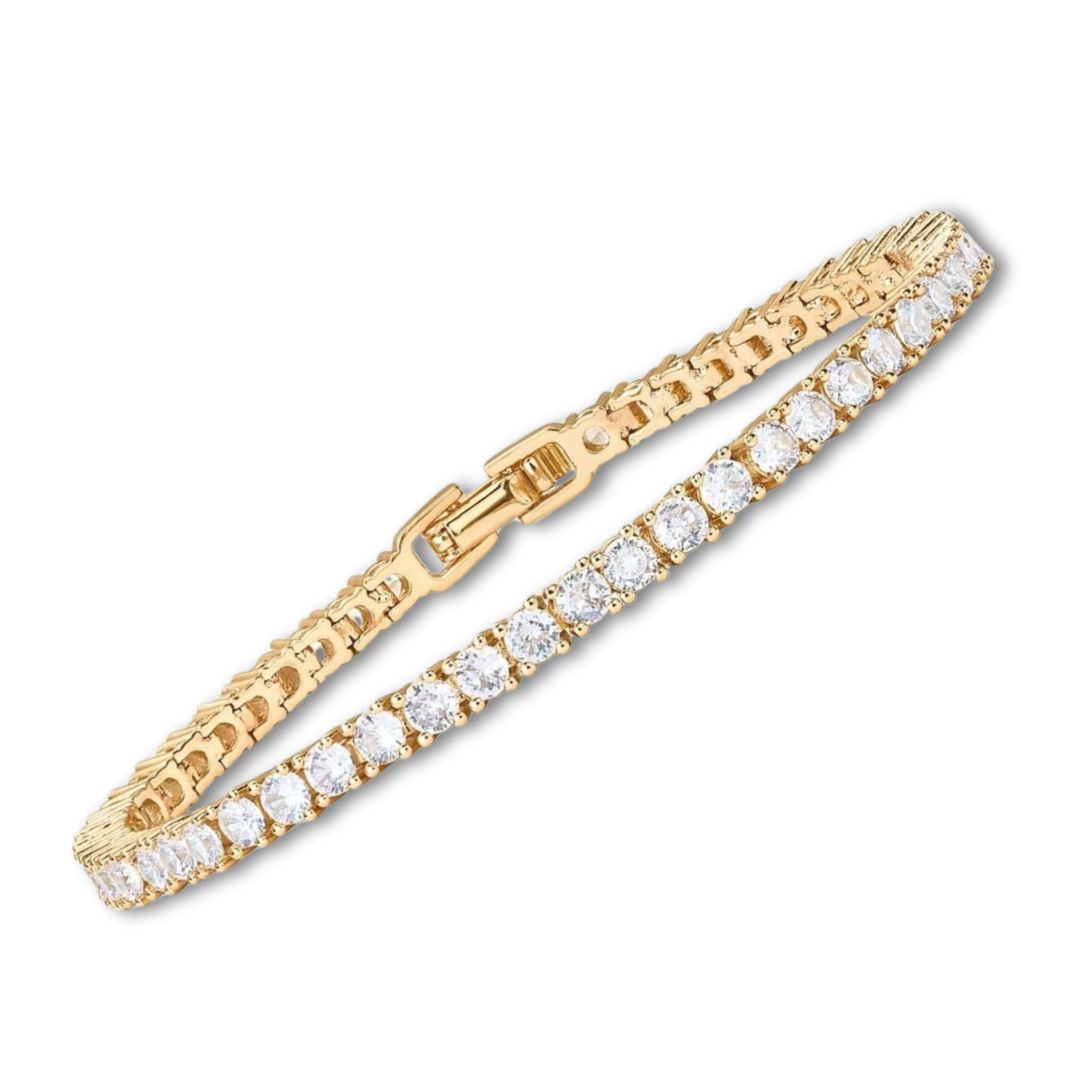 Tennis pulsera | Oro
