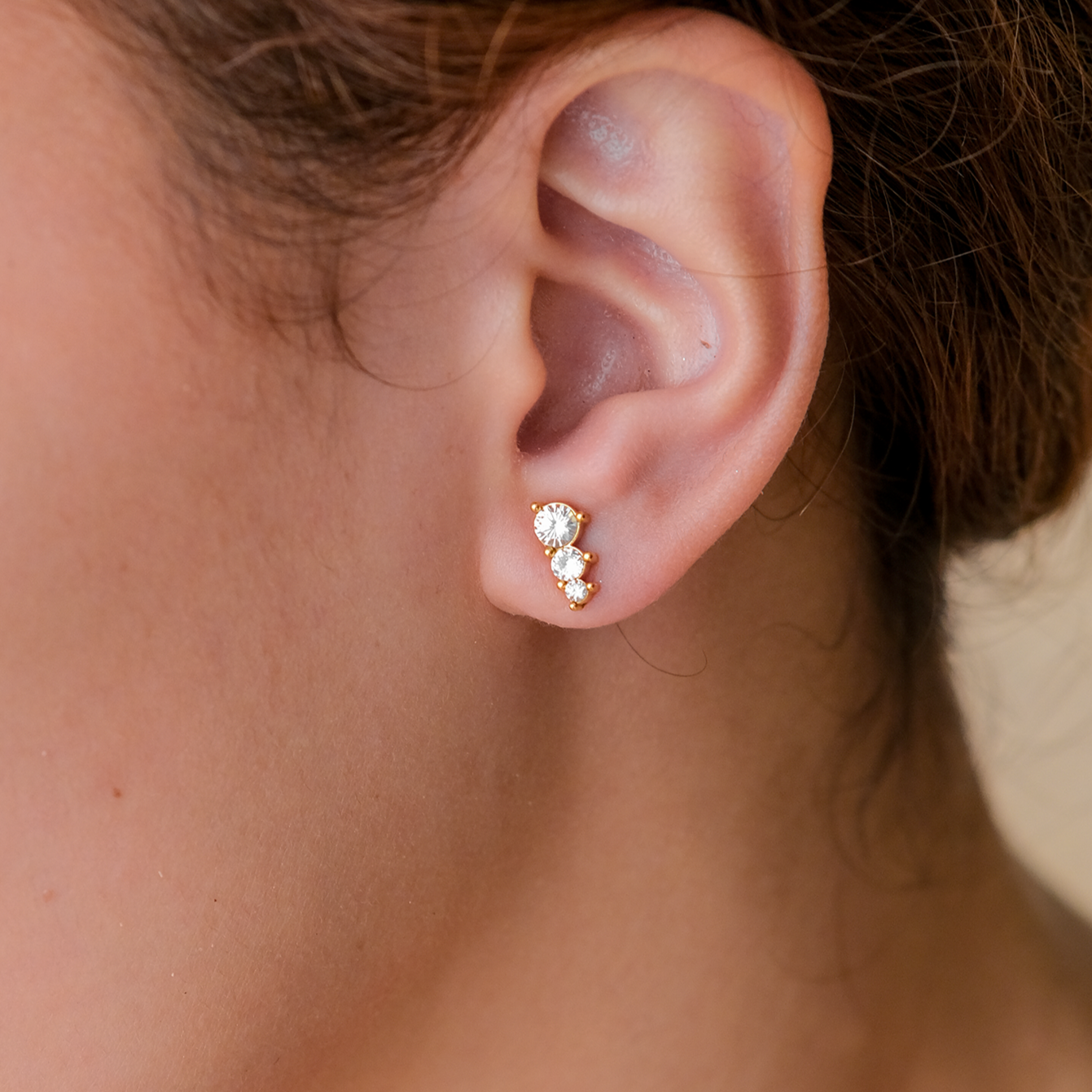 Lira Oro Aretes
