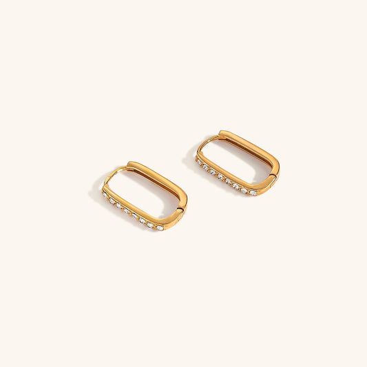 Maya Oro Aretes de Aro