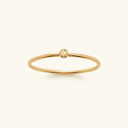 Amelia Birthstone Stacker Anillo
