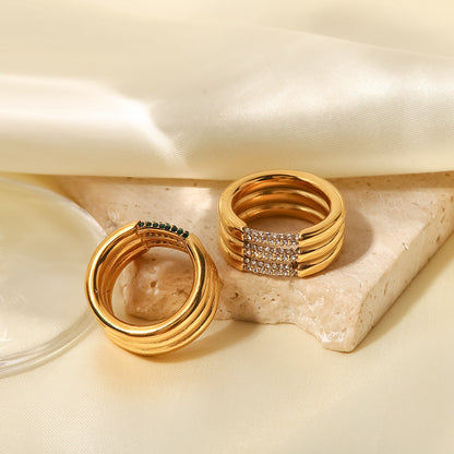 Serenity Diamante Anillo