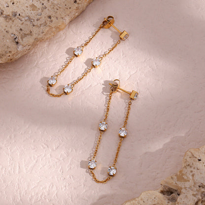 Iris Diamante Aretes