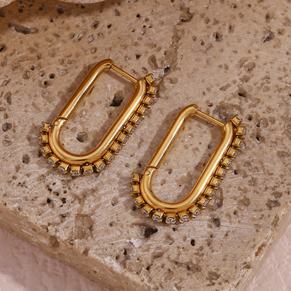 Georgia Diamante Aretes