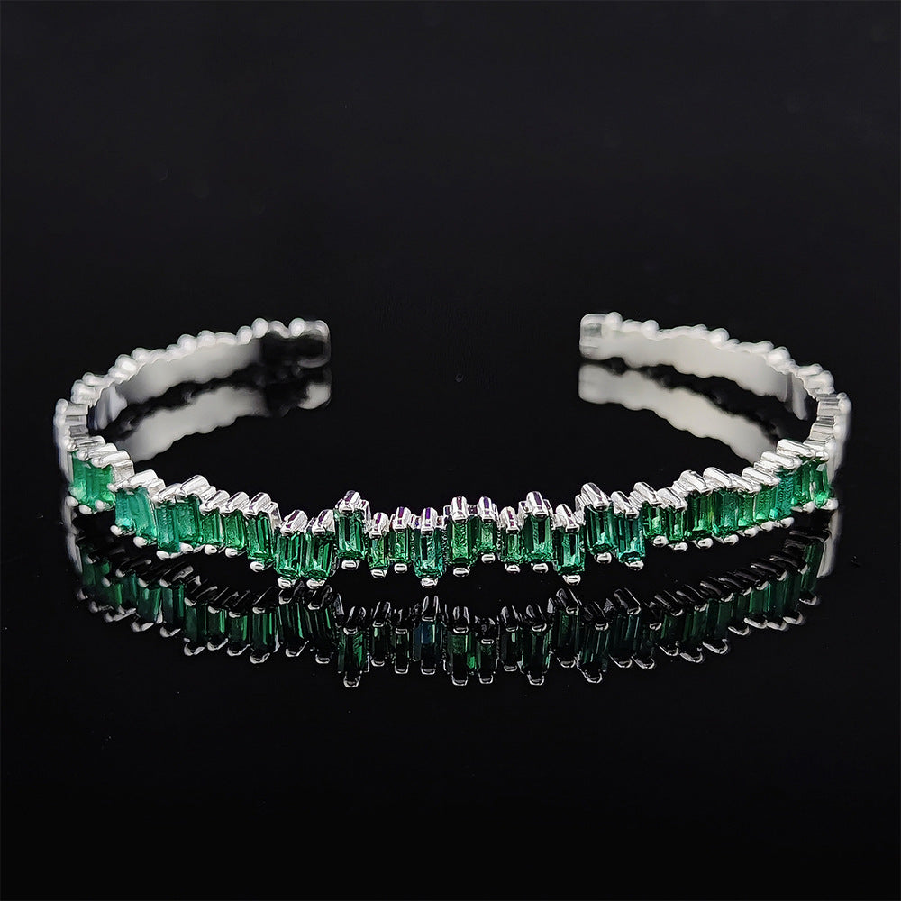 Milena Thalys Pulsera | Blanco Oro