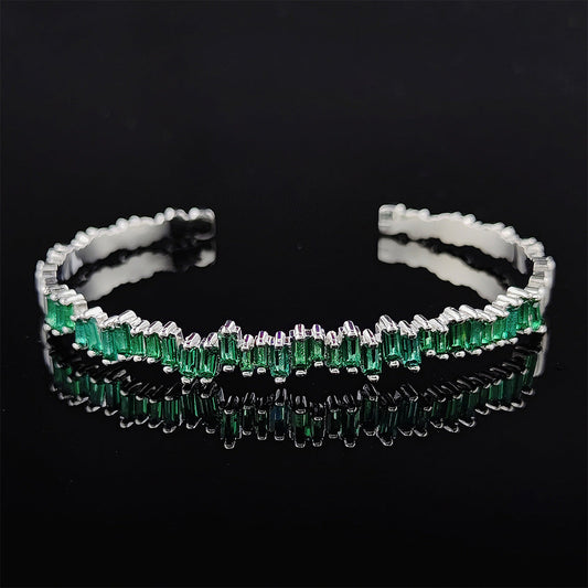 Milena Thalys Pulsera | Blanco Oro