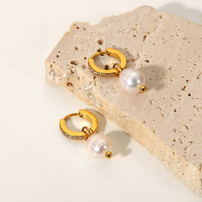 Sara Aretes de Perlas