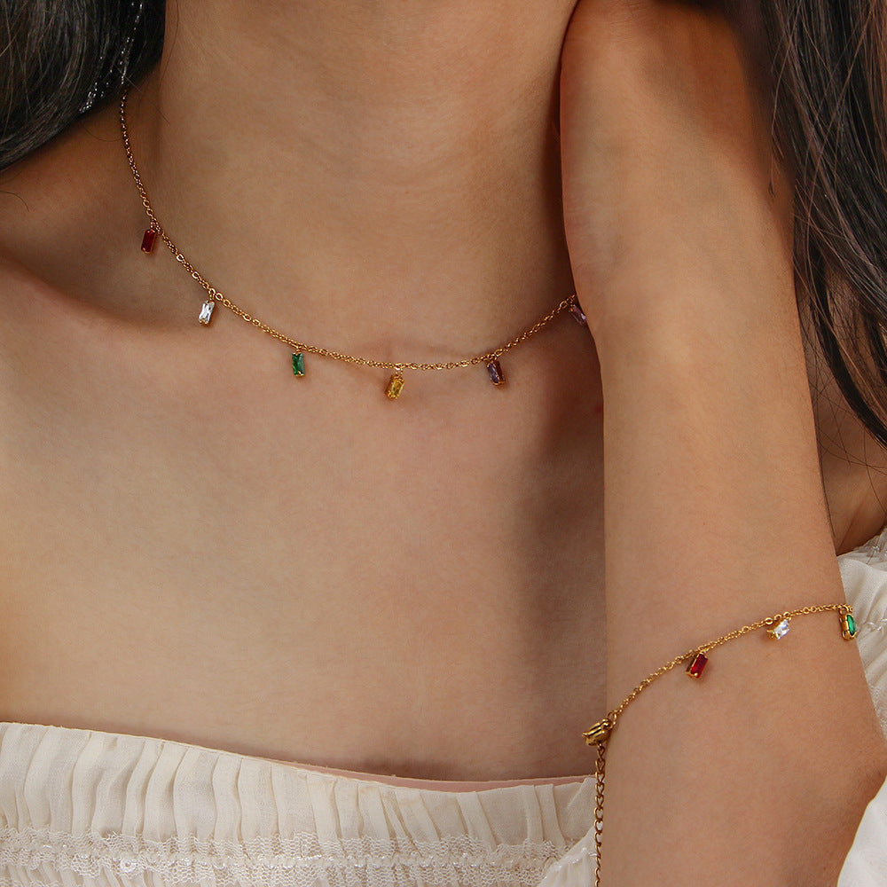 Josephine Gemstone Pulsera