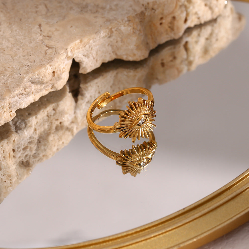 Solana Oro Anillo