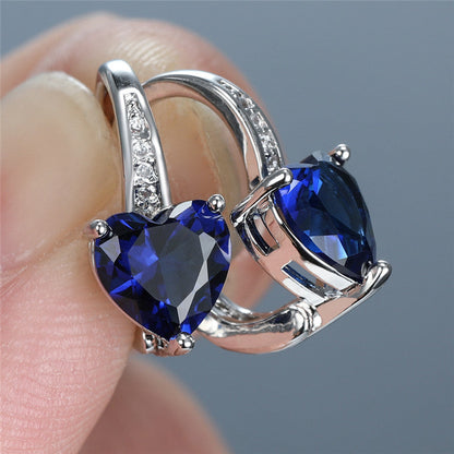 Lunara Cerestelle Aretes | Blanco Oro