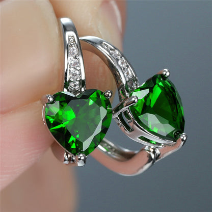 Lunara Greystelle Aretes | Blanco Oro