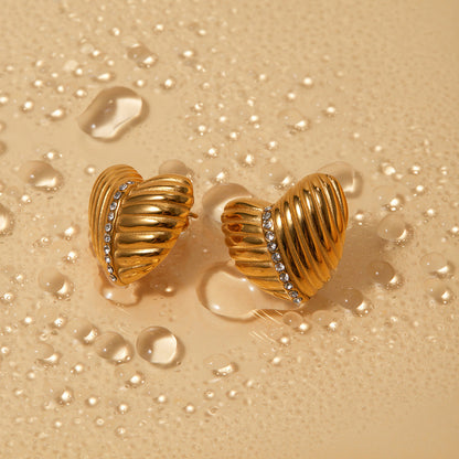 Selene Oro Aretes