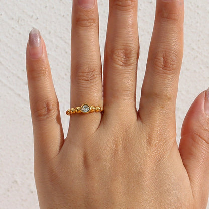 Zennie Oro Anillo