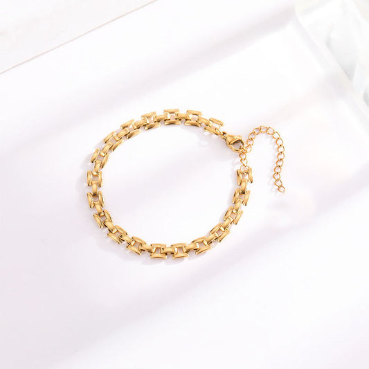 Timepiece Chain Pulsera | Oro