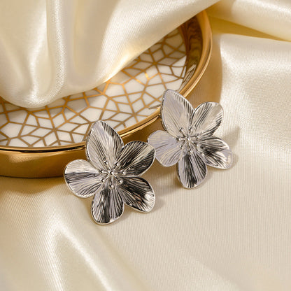 Alice Flower Oro Aretes