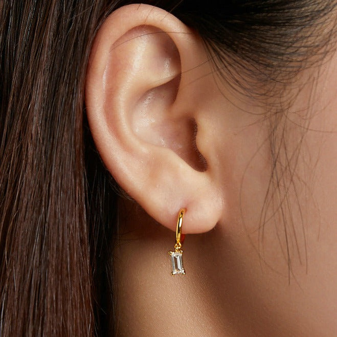 Harlow Diamante Aretes
