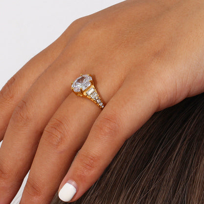 Syllia Diamante Anillo