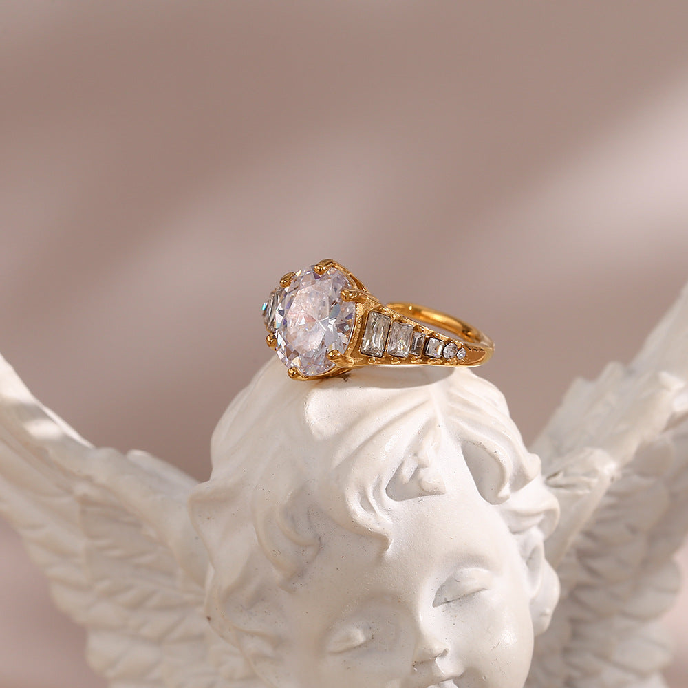 Syllia Diamante Anillo