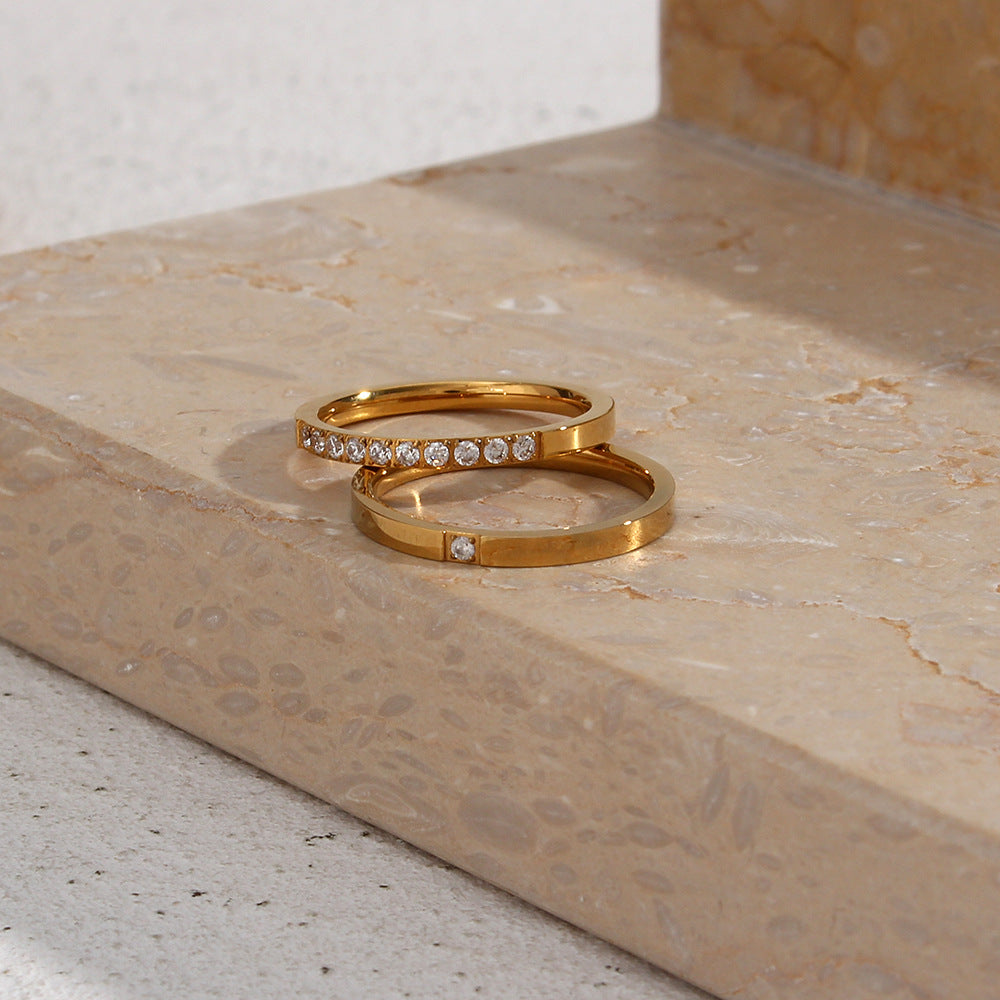 Sage Oro Anillo