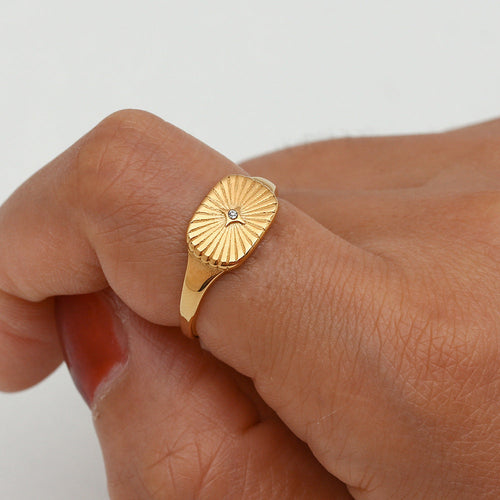 Aglaia Oro Anillo
