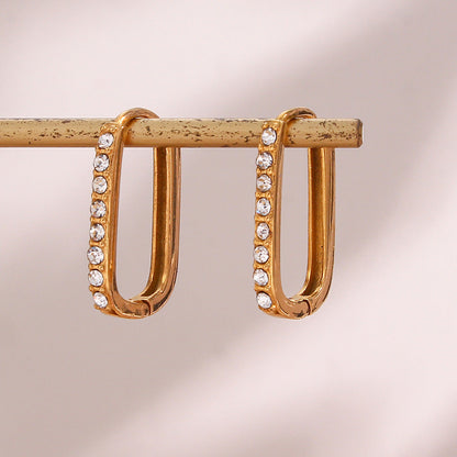 Maya Oro Aretes de Aro