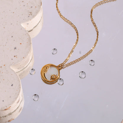 Evangeline Lunar Oro Collar