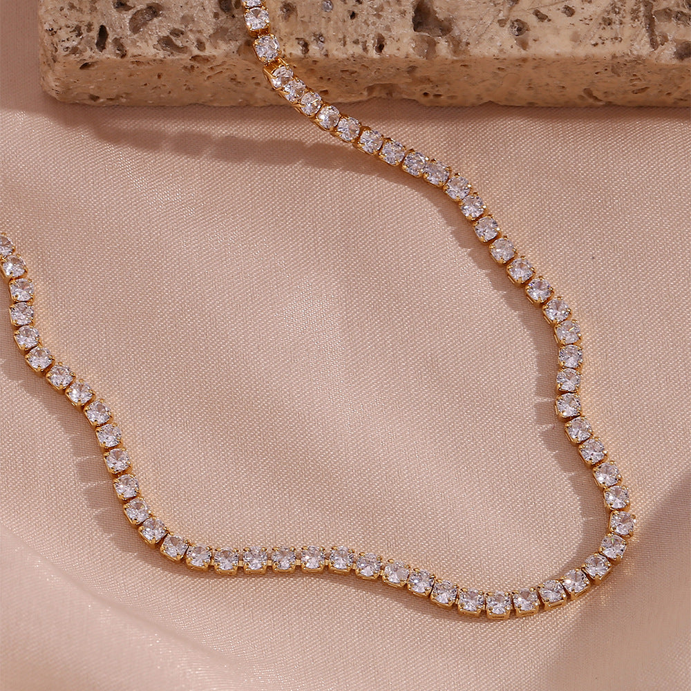 Isolde Diamante Tennis Collar